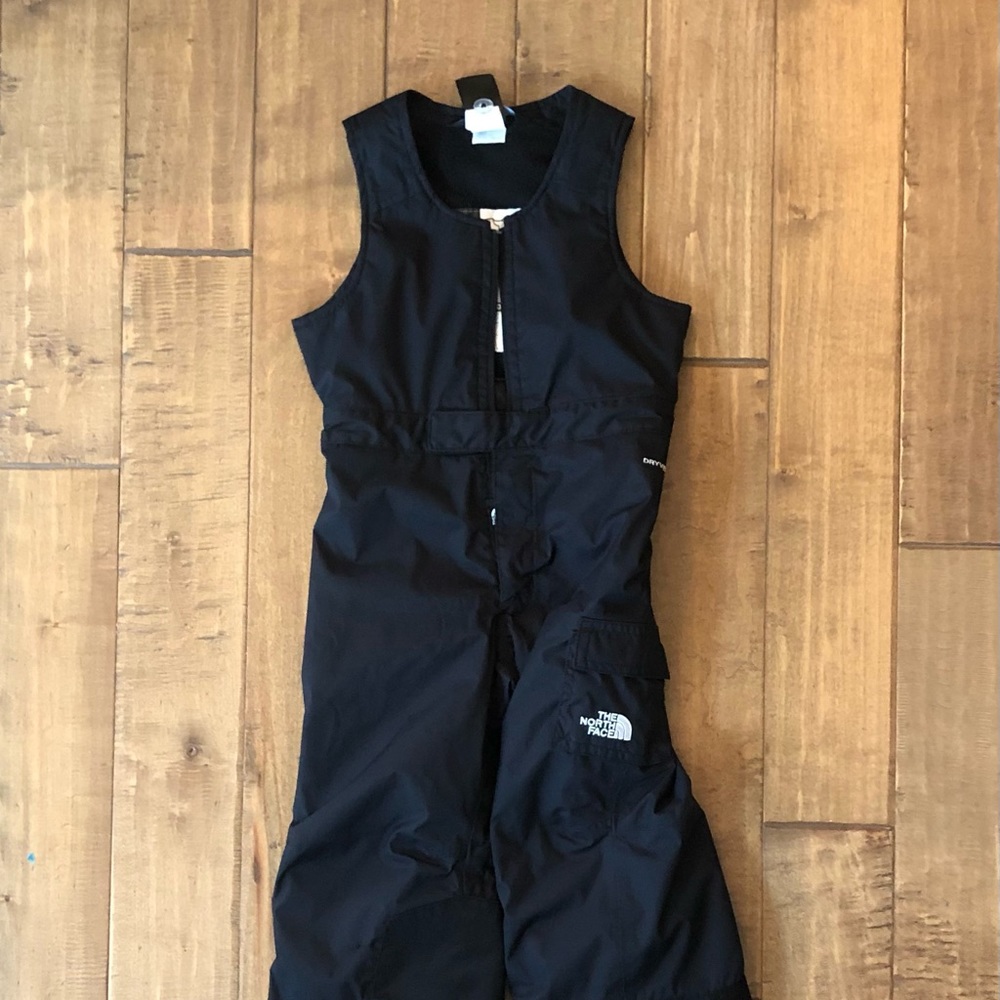The North Face snow bibs, size 2T